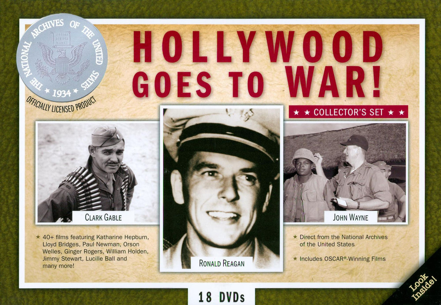 Hollywood Goes to War! Collector's Set [18 Discs]