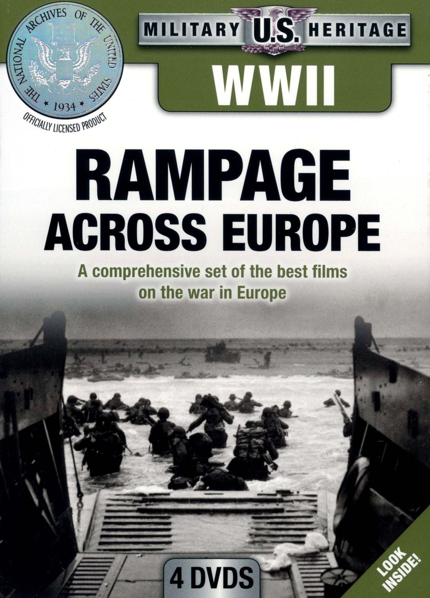 WWII: Rampage Across Europe [4 Discs]