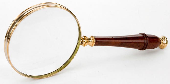 Magnifying Glass, Brass