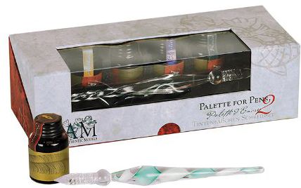 Palette for Pens Set New With Inks