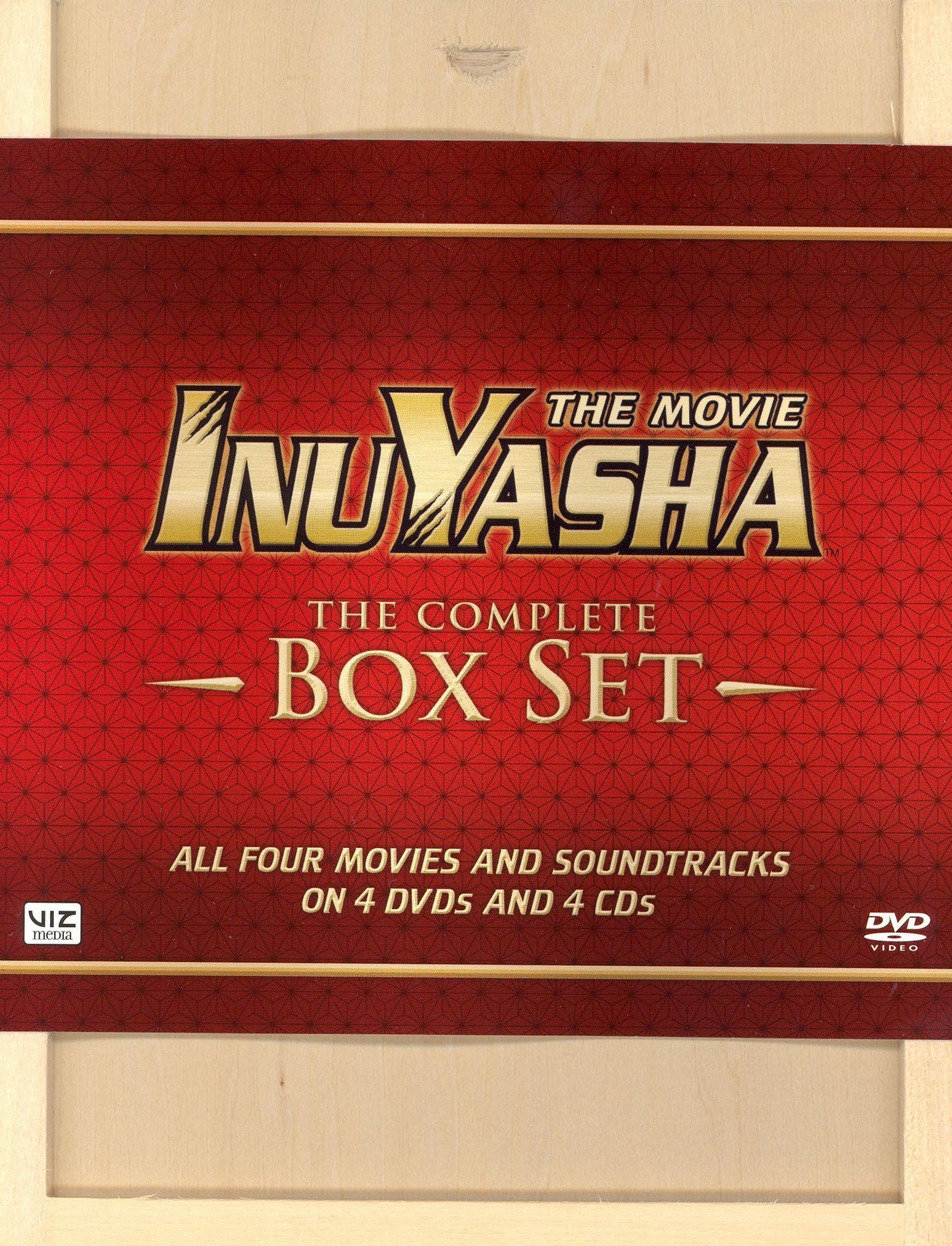 Inu Yasha: The Complete Movies and Soundtracks Box Set [8 Discs] [DVD/CD]
