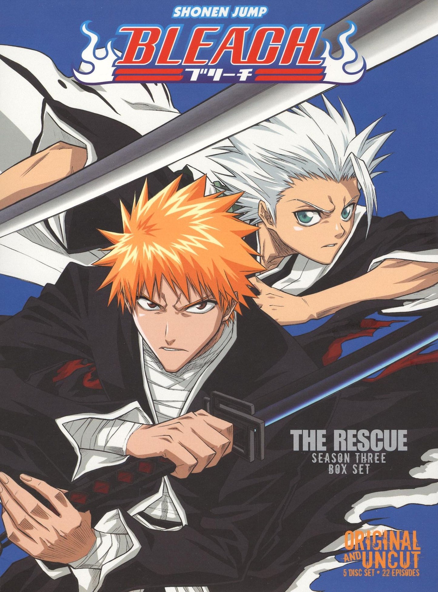 Bleach Uncut Box Set: Season 3 - The Rescue [5 Discs]