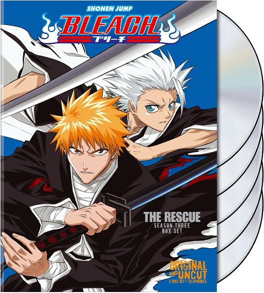 Bleach Uncut Box Set: Season 3 - The Rescue [5 Discs]