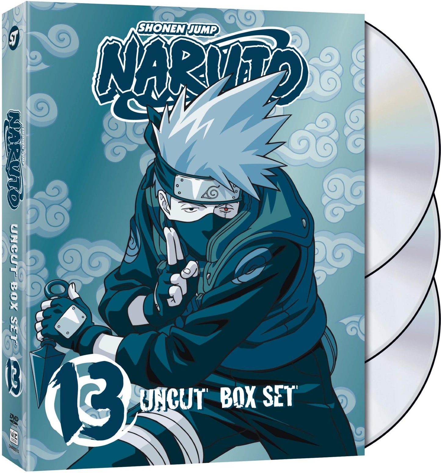 Naruto Uncut Box Set, Vol. 13 [3 Discs] [With Trading Cards]