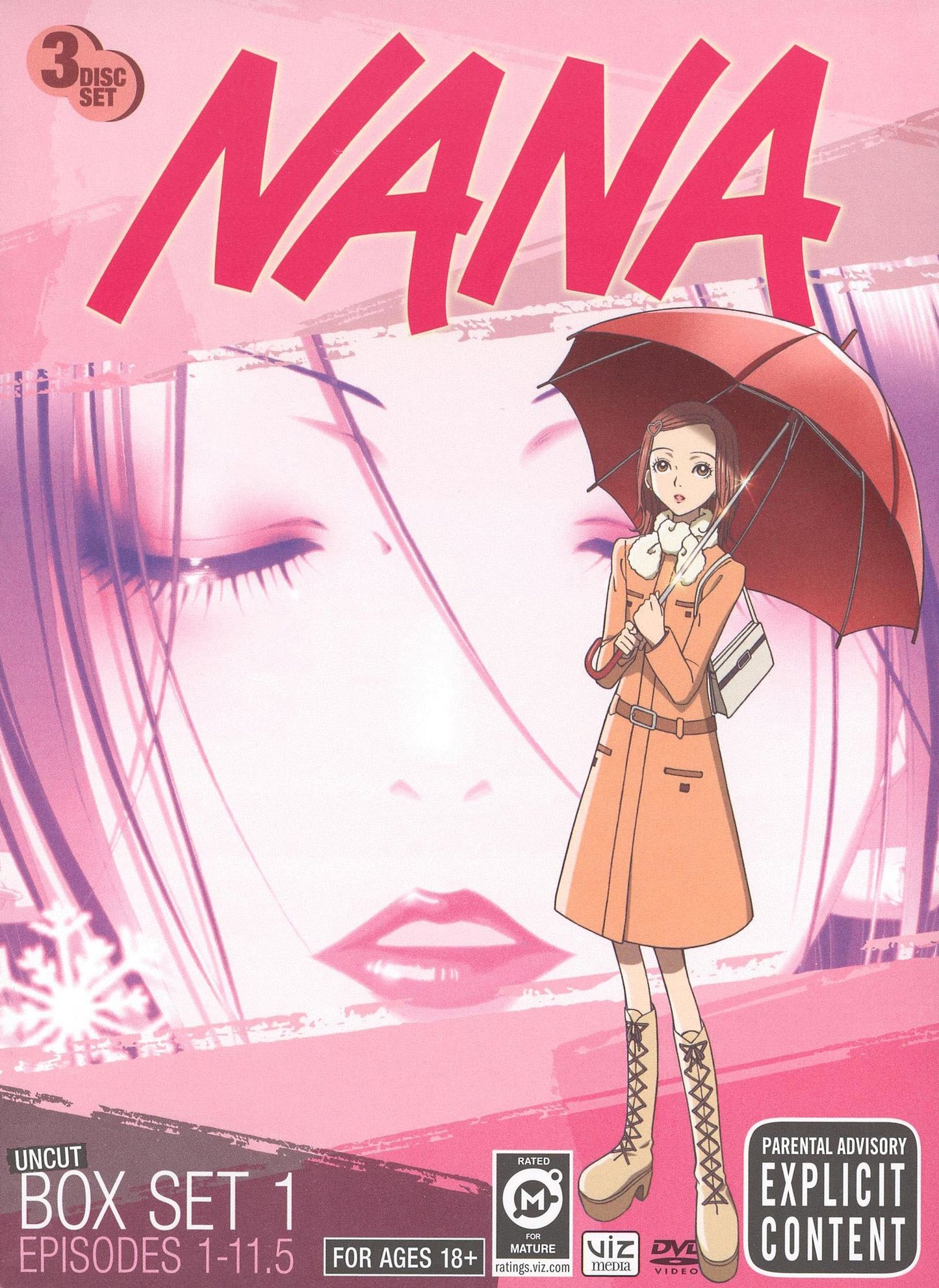Nana: Uncut Box Set, Vol. 1 [3 Discs]
