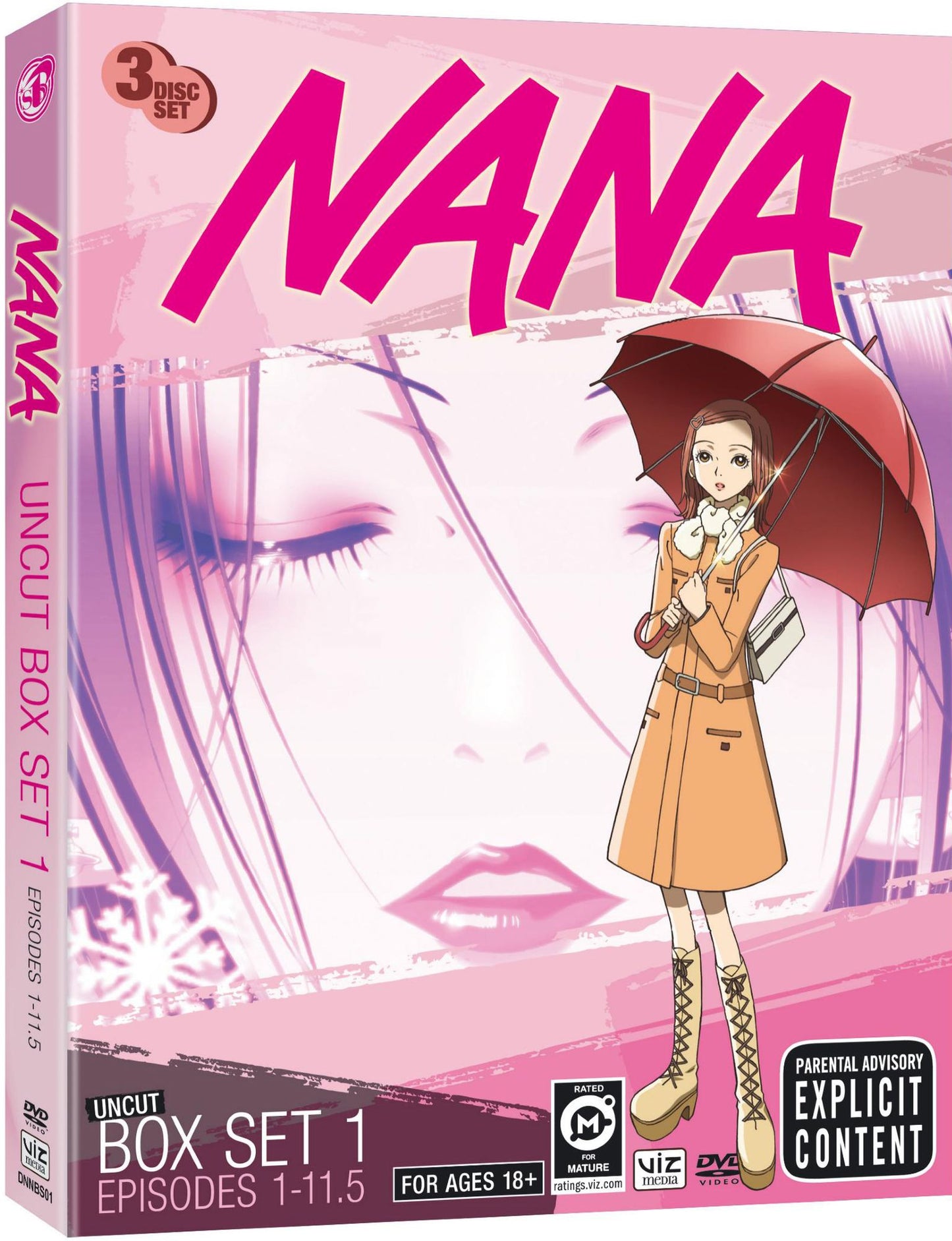 Nana: Uncut Box Set, Vol. 1 [3 Discs]