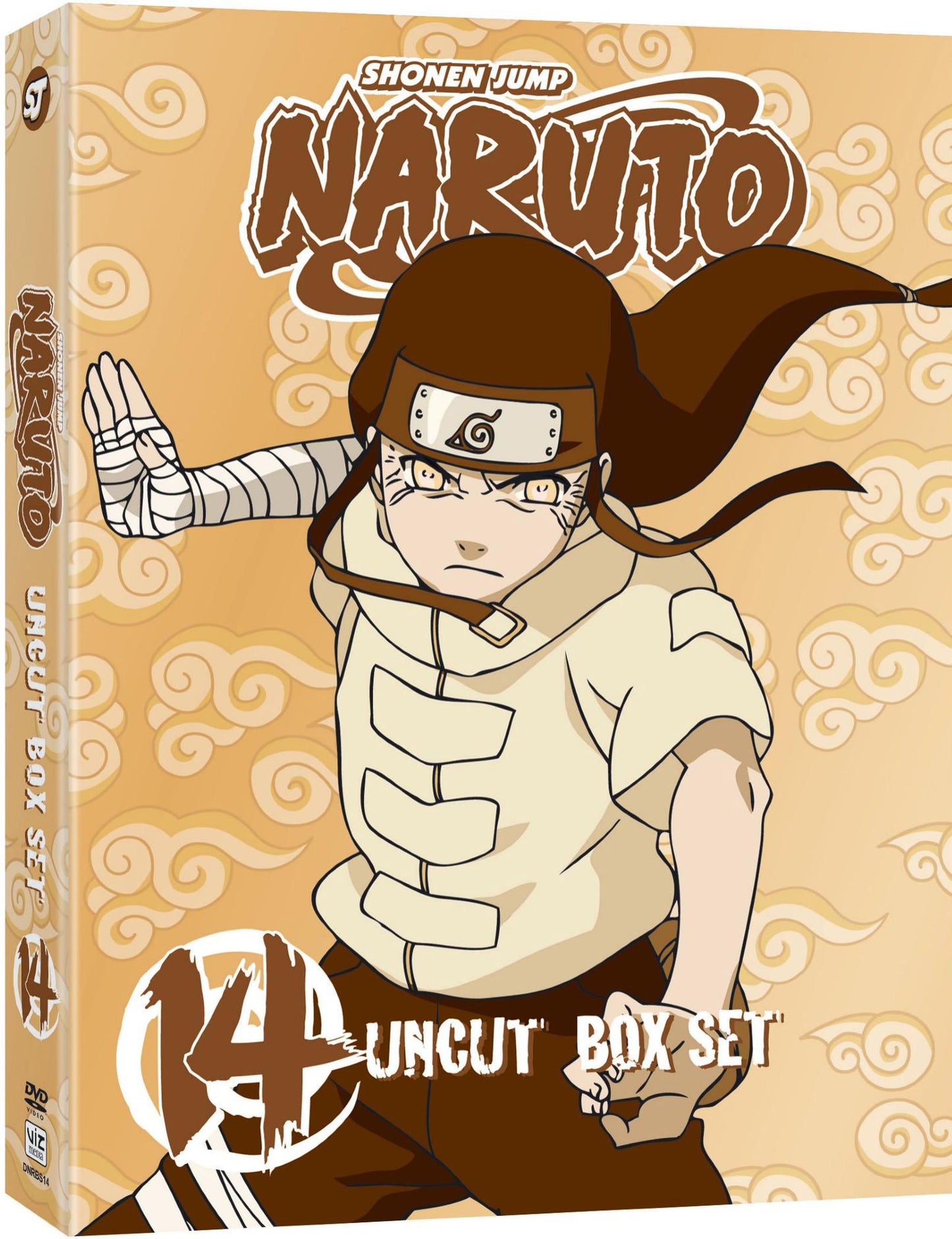 Naruto Uncut Box Set, Vol. 14 [3 Discs] [With Playing Cards]