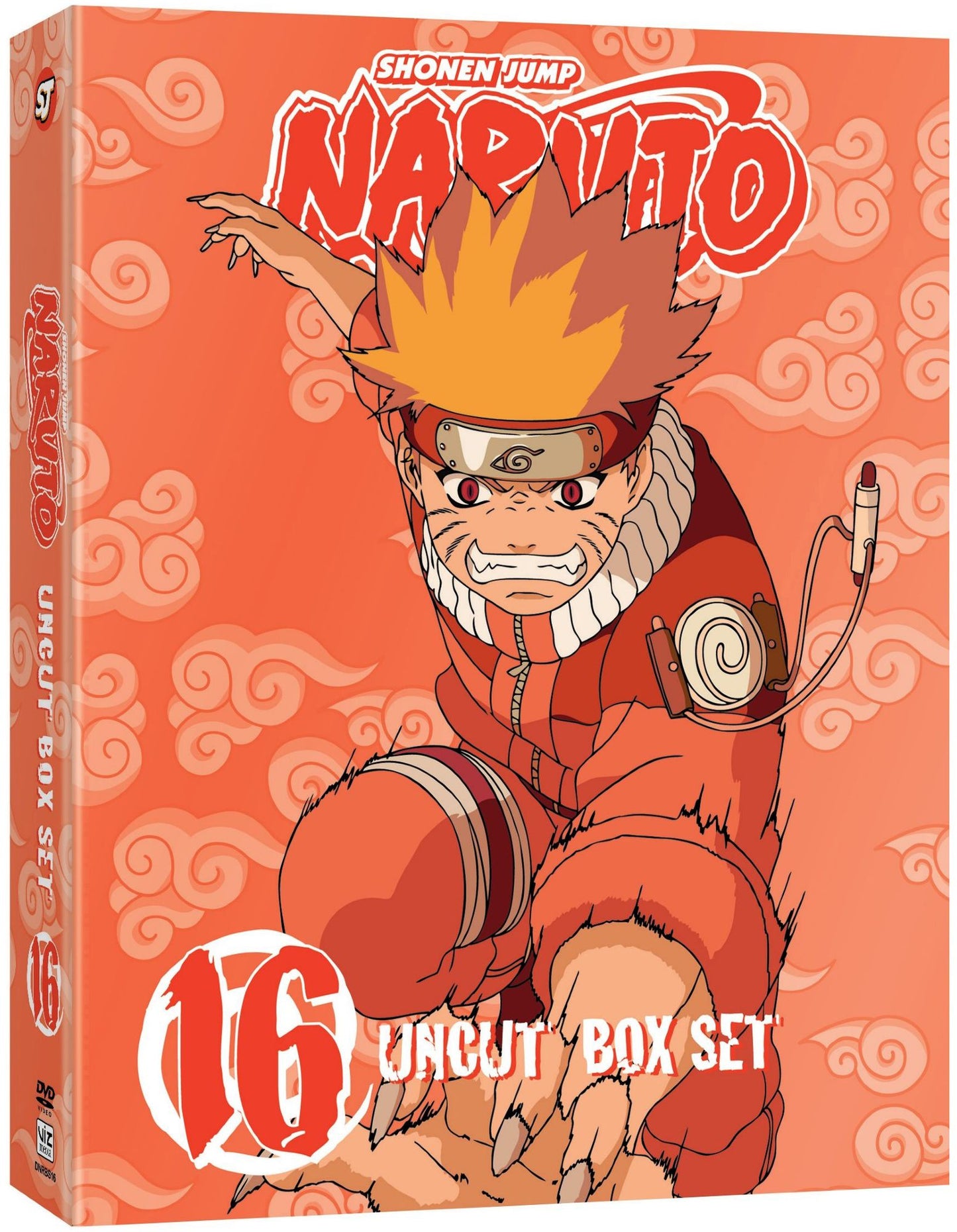 Naruto Uncut Box Set, Vol. 16 [3 Discs] [With Trading Cards]