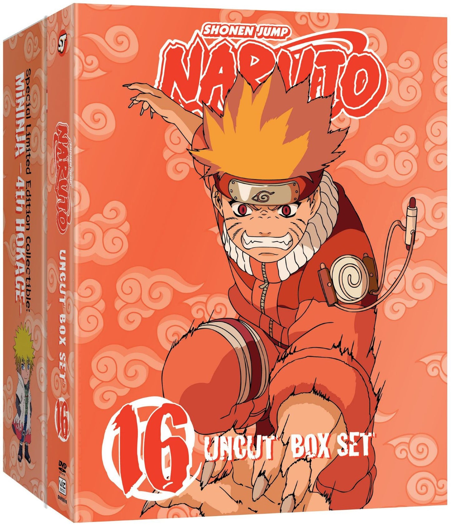 Naruto Uncut Box Set, Vol. 16 [Special Edition] [3 Discs] [With Trading Cards]