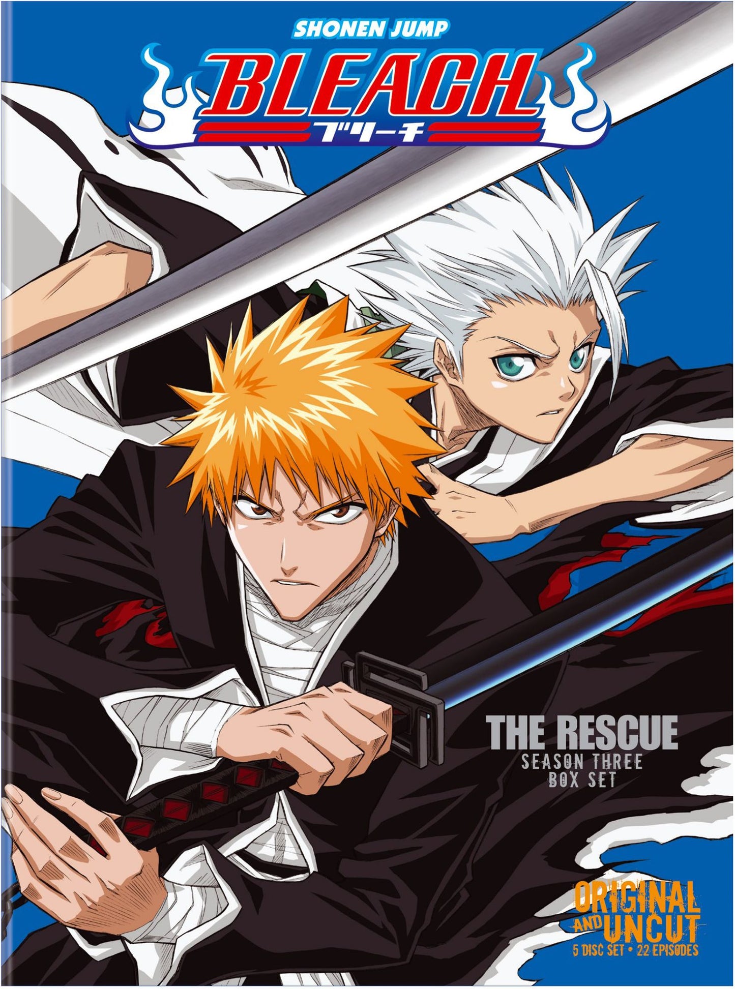 Bleach Uncut Box Set: Season 3 - The Rescue [5 Discs] [With Toy]