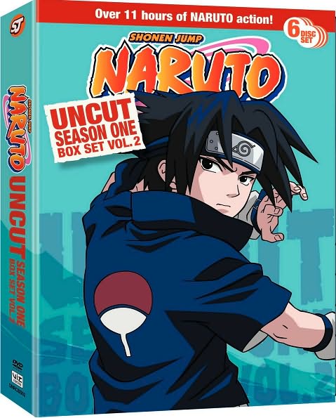 Naruto Uncut Box Set: Season One, Vol. 2 [6 Discs]