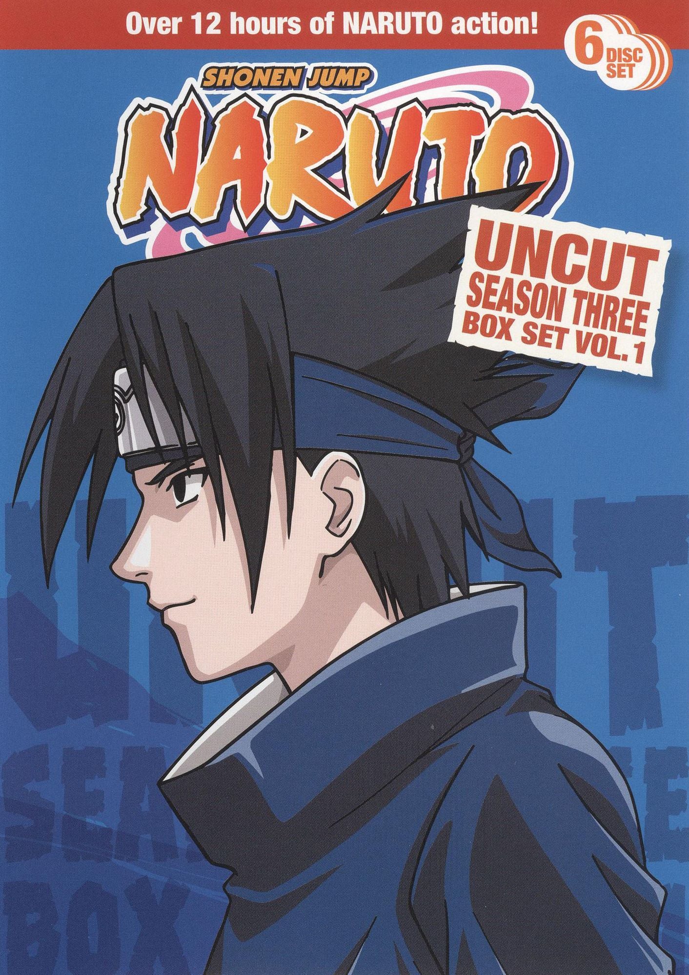 Naruto Uncut Box Set: Season Three, Vol. 1 [6 Discs]
