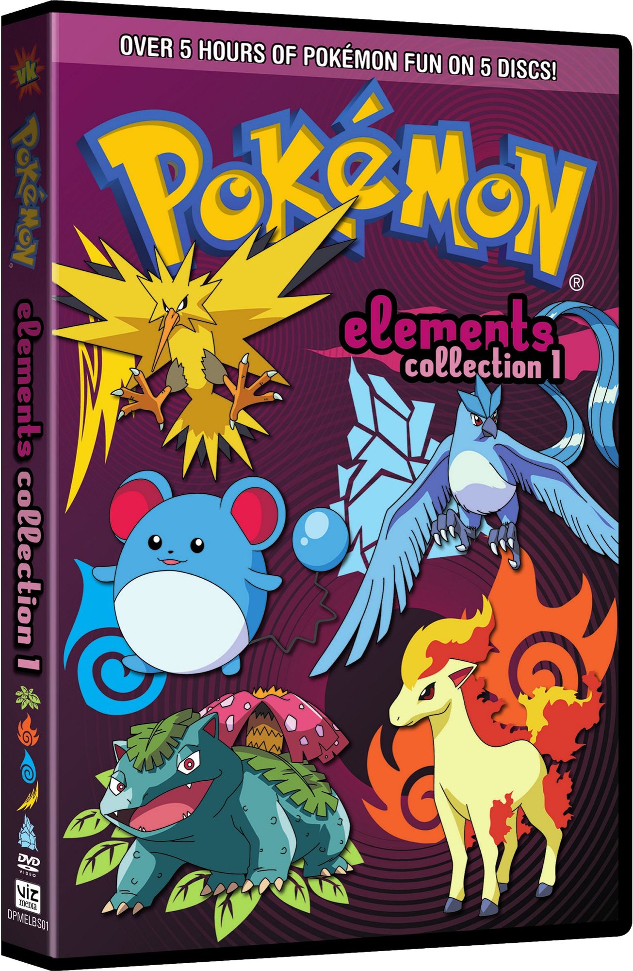 Pokemon Elements: Collection 1 [5 Discs]