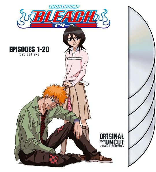 Bleach Uncut: DVD Set One - Episodes 1-20 [5 Discs]