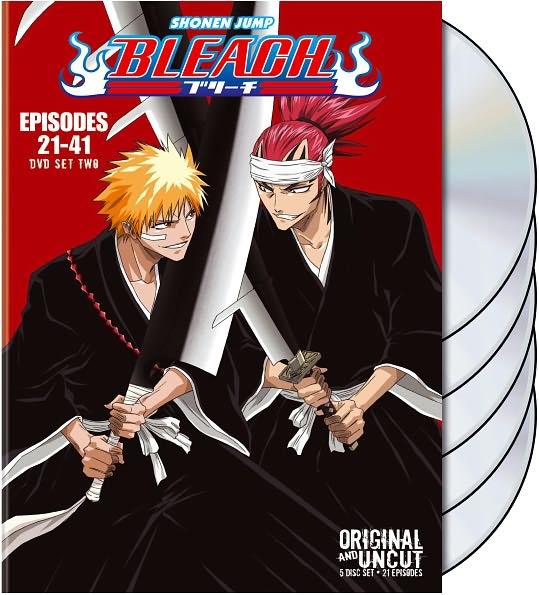 Bleach Uncut: DVD Set One - Episodes 21-41 [5 Discs]