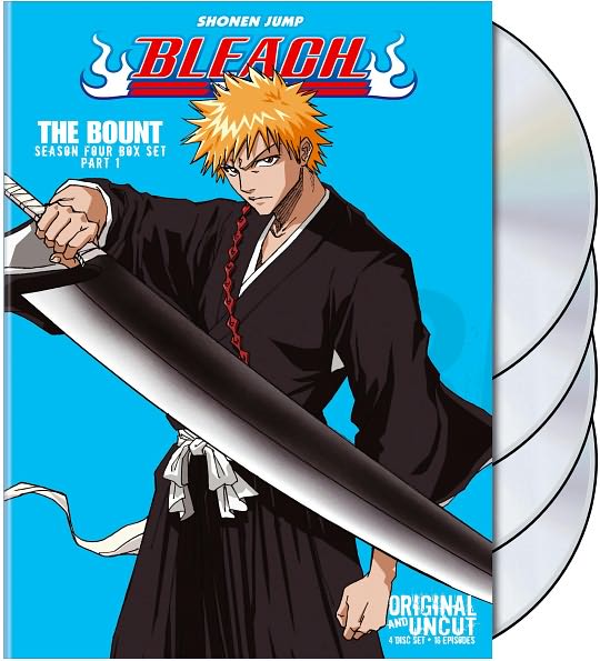 Bleach Uncut Box Set: Season 4, Part 1 - The Bount [4 Discs]