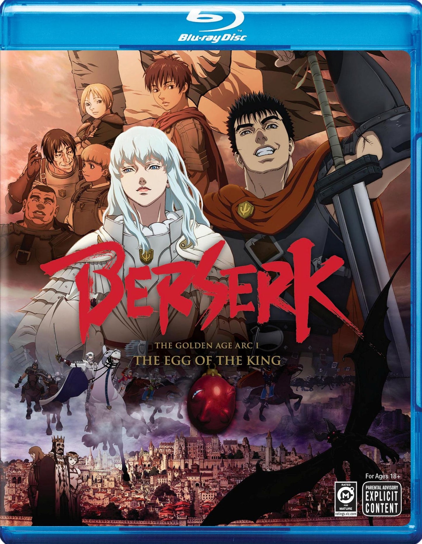 Berserk: The Golden Age Arc - The Egg of the King [Blu-ray]
