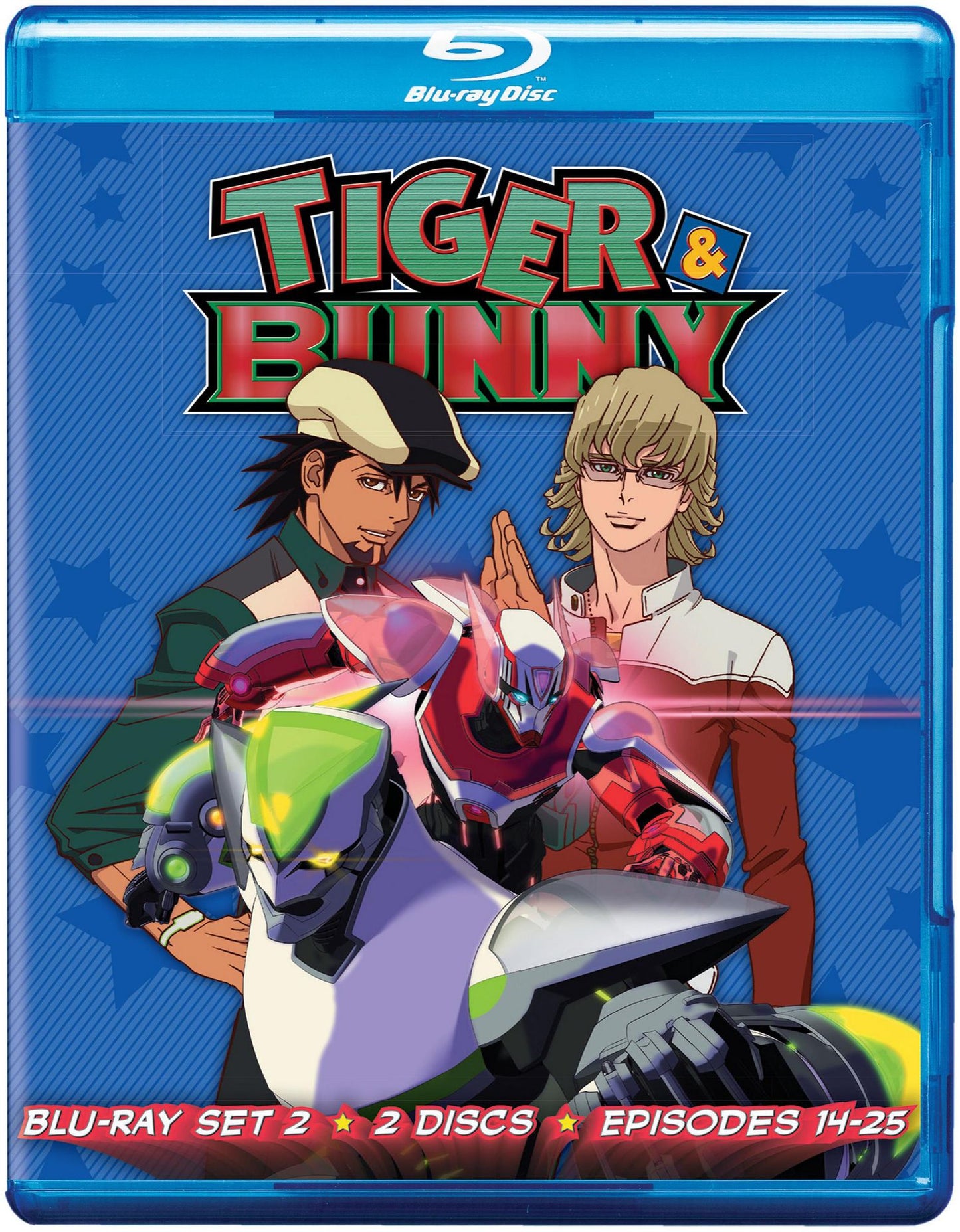 Tiger & Bunny: Set 2 [3 Discs] [Blu-ray]