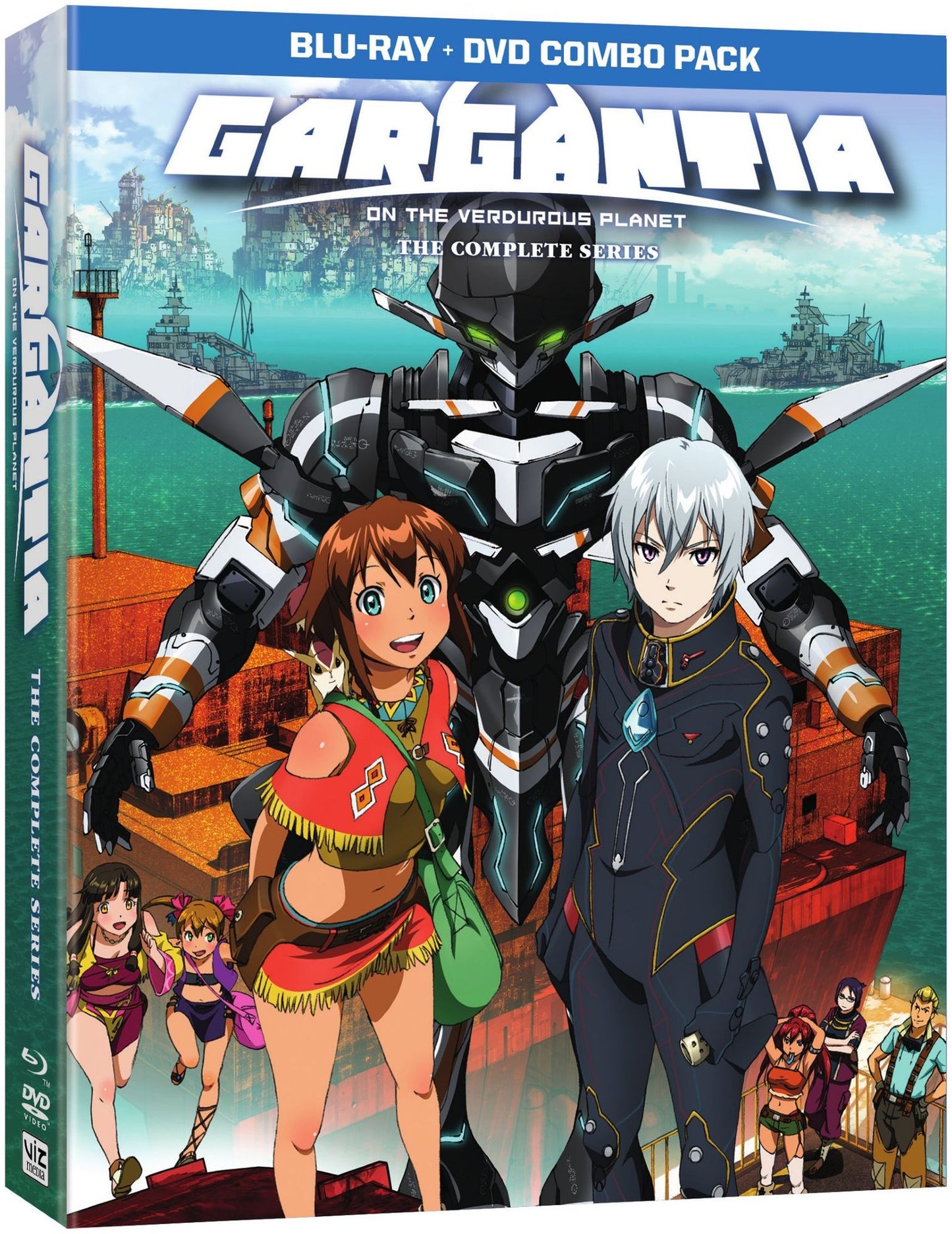Gargantia: The Complete Series [4 Discs] [Blu-ray/DVD]