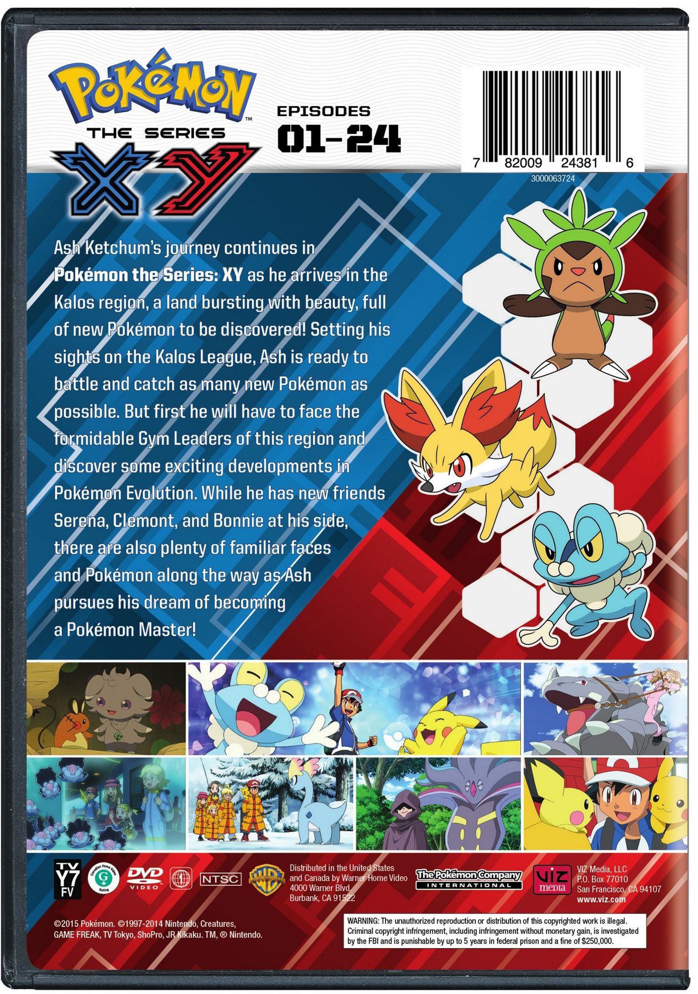 Pokemon The Series: Xy Set 1