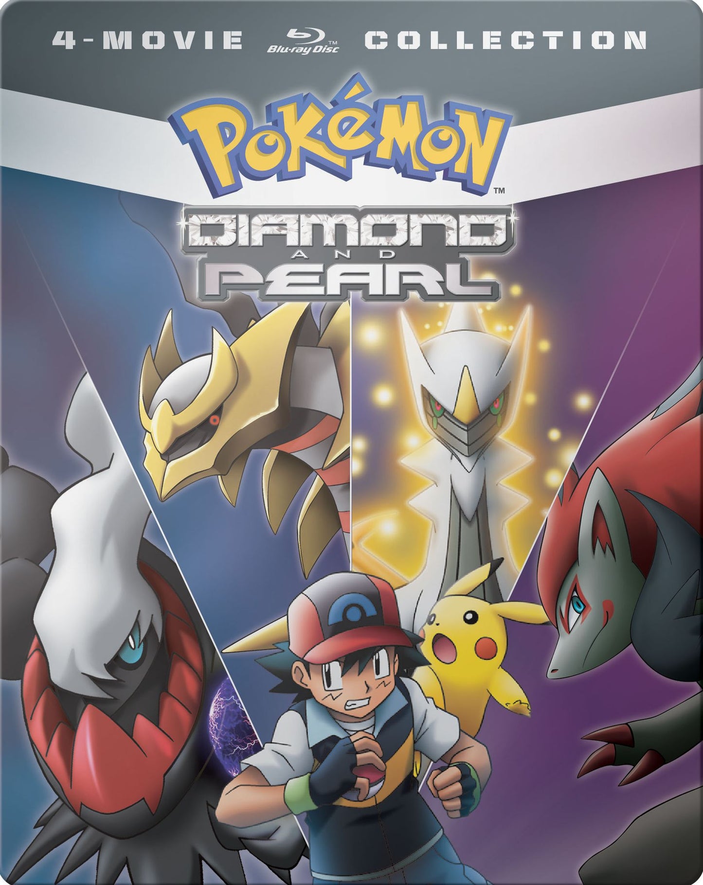 Pokemon: Diamond and Pearl Movie 4-Pack [Blu-ray] [SteelBook] [Only @ Best Buy]