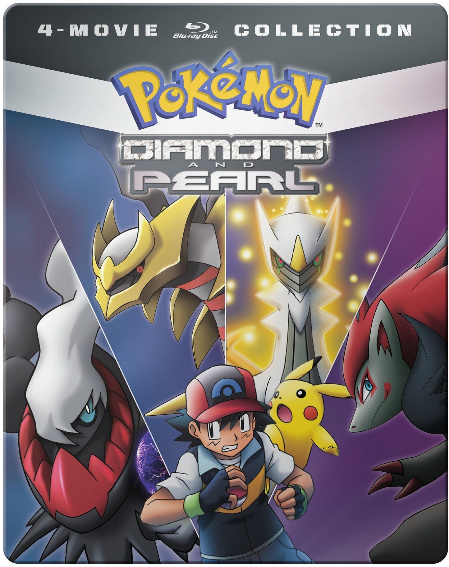 Pokemon: Diamond and Pearl Movie 4-Pack [Blu-ray] [SteelBook] [Only @ Best Buy]