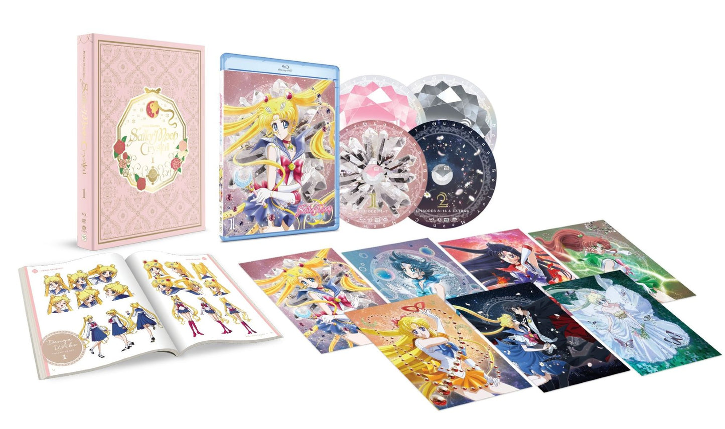 Sailor Moon: Crystal - Set 1 [Limited Edition] [Blu-ray/DVD]