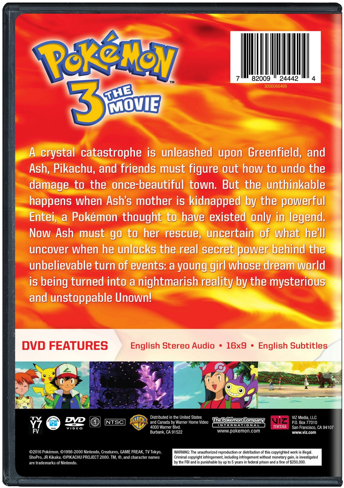 Pokemon the Movie 3: Spell of the Unown