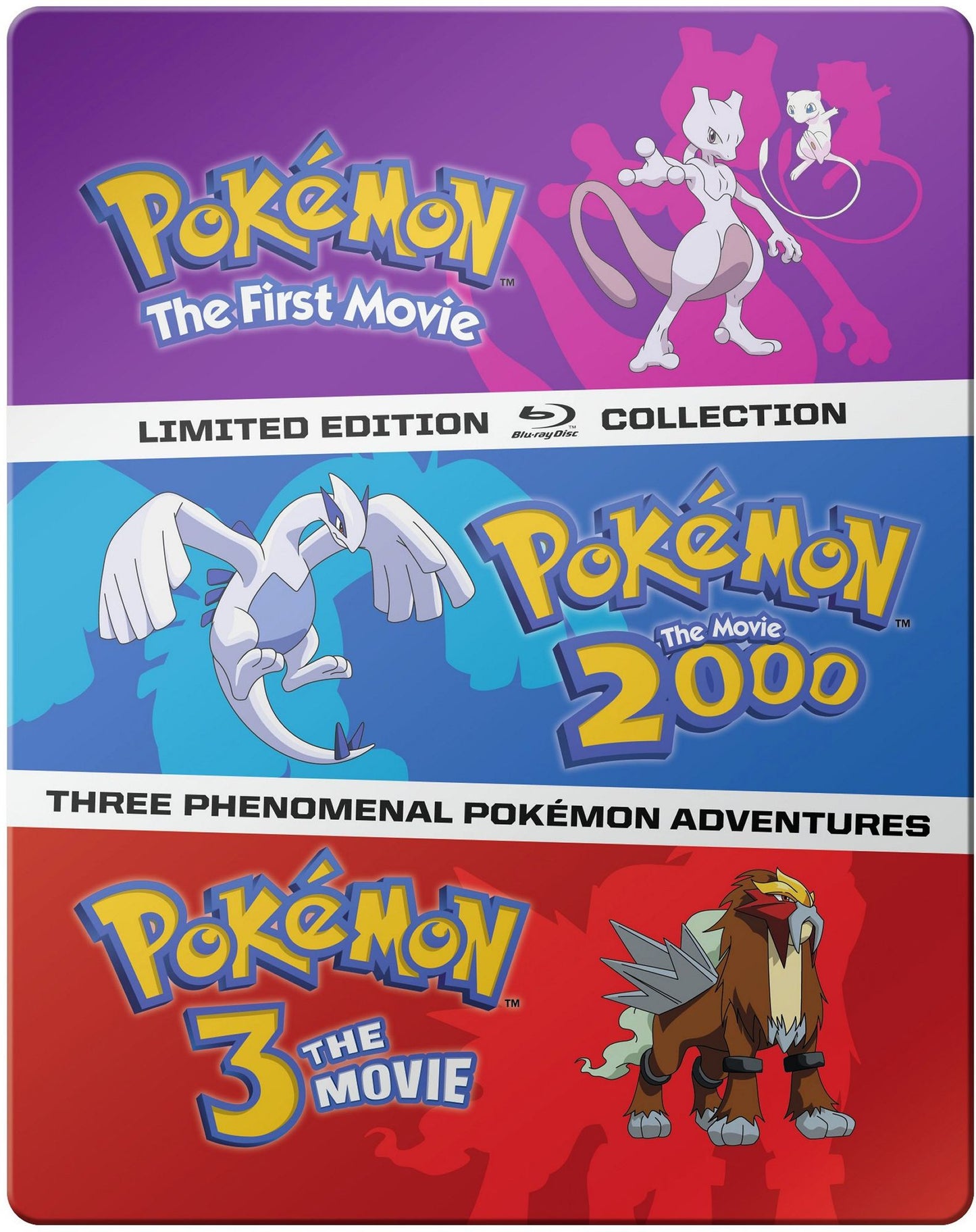 Pokemon Movies 1-3: Collection