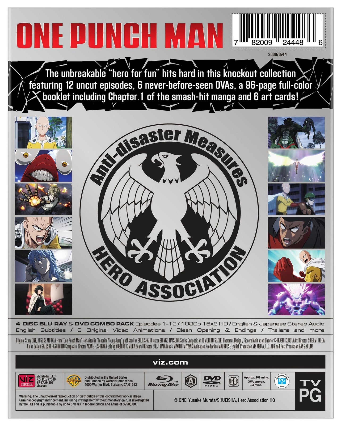 One-Punch Man [Blu-ray/DVD] [2 Discs]