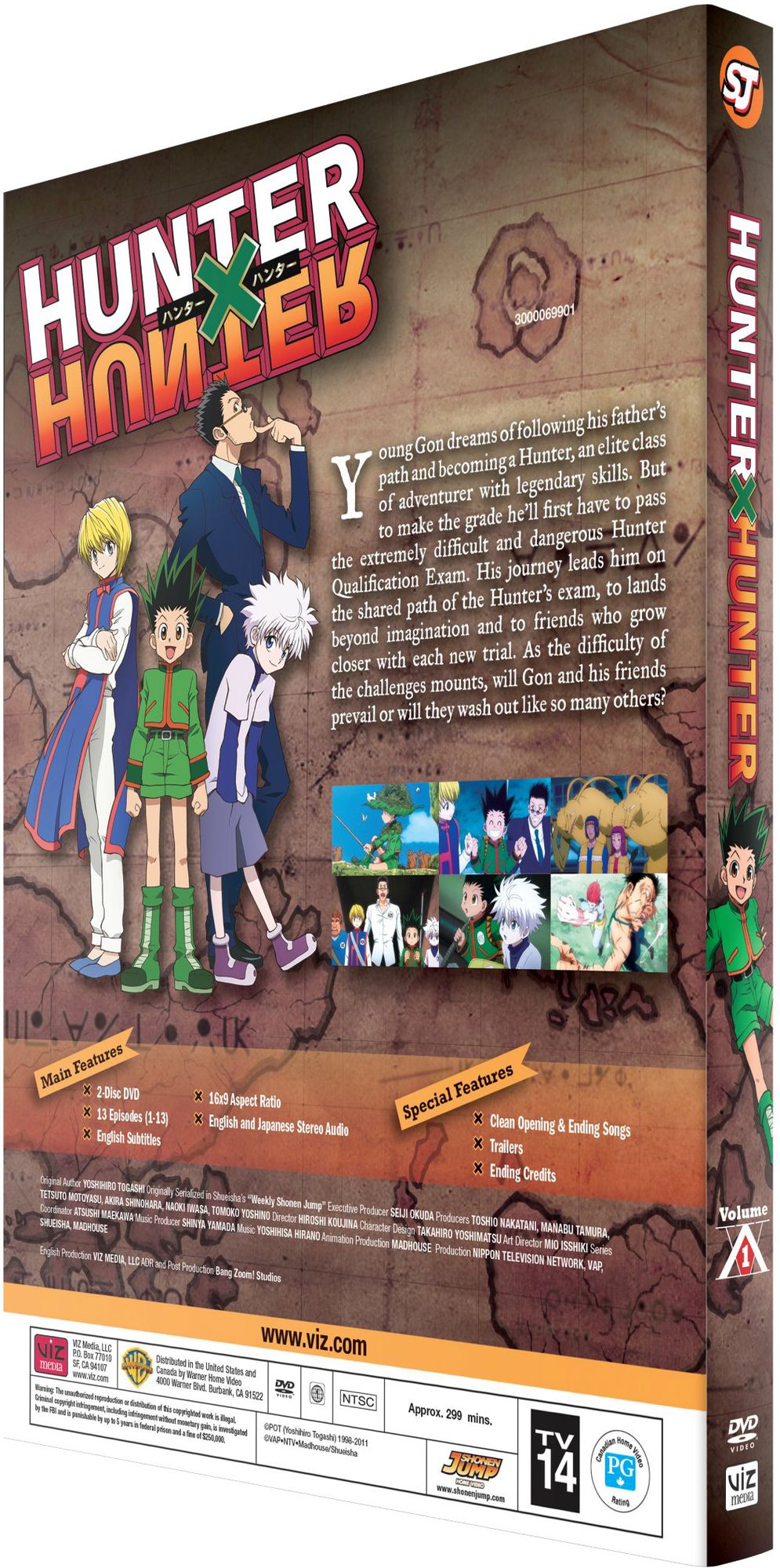 Hunter X Hunter: Volume 1 [2 Discs]