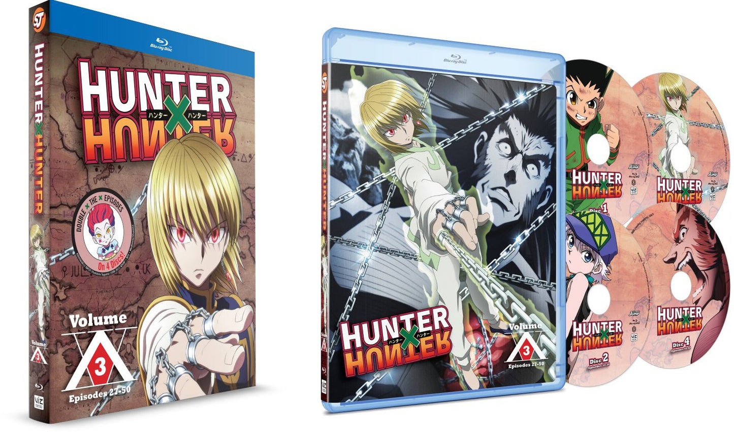 Hunter X Hunter: Set 3 [Blu-ray] [4 Discs]