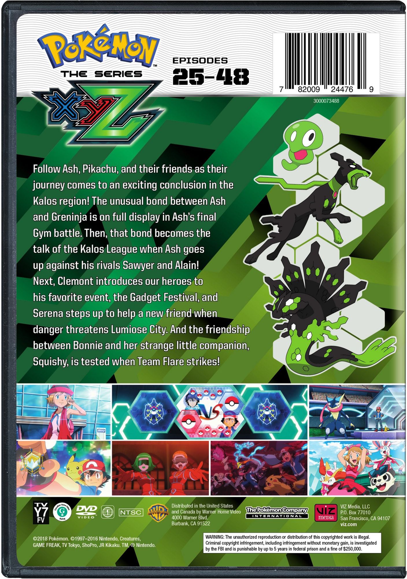 Pokemon the Series: XYZ - Set 2 [3 Discs]