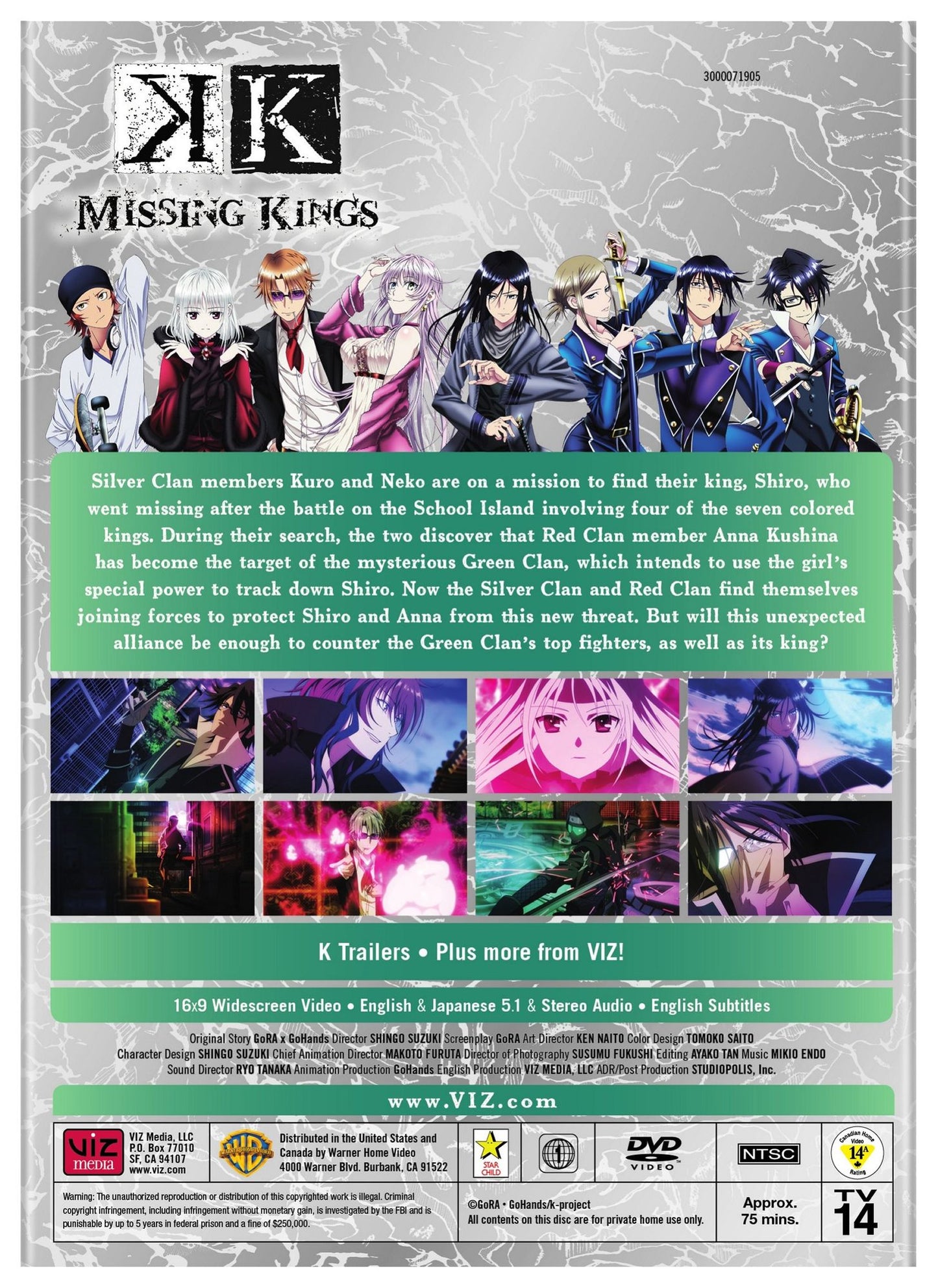 K Missing Kings