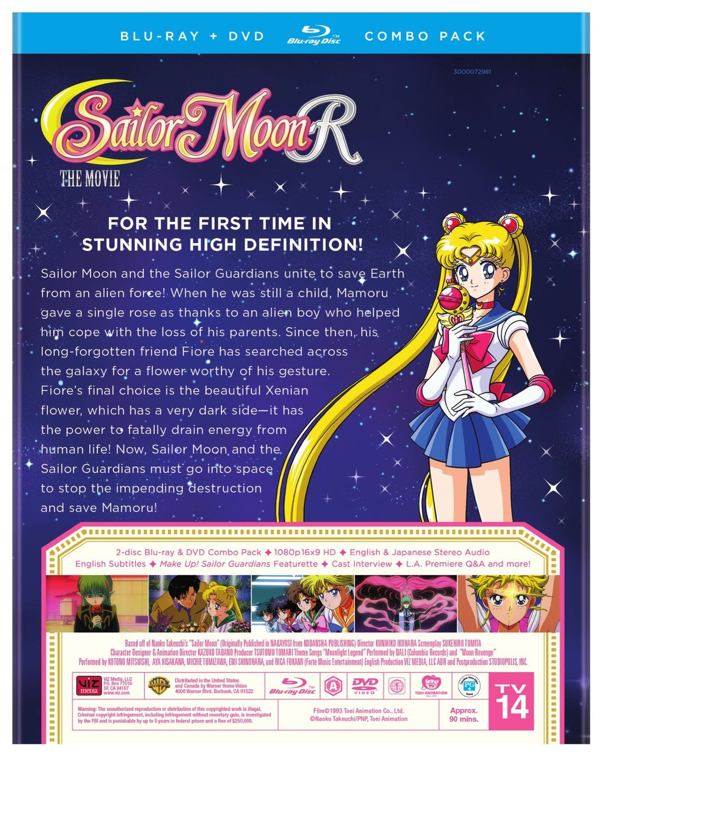 Sailor Moon R: The Movie [Blu-ray]
