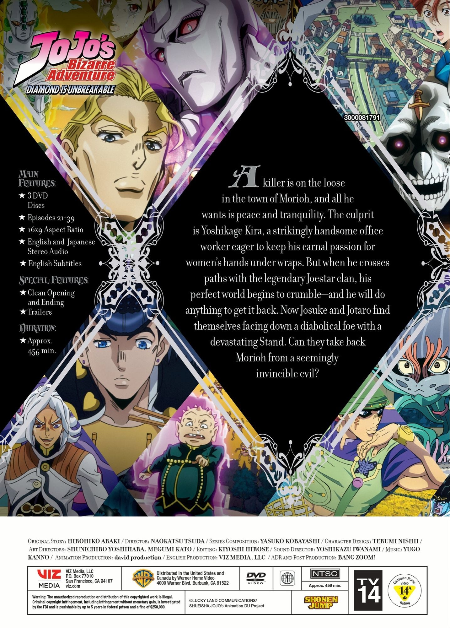 Jojo's Bizarre Adventure Set 5: Diamond Is Unbreakable - Part 2