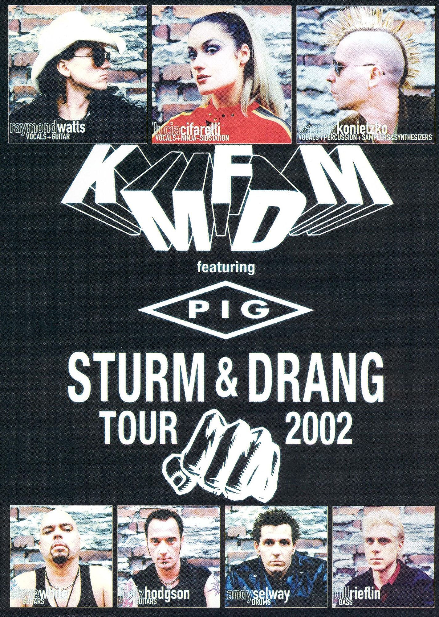 KMFDM and Pig: Sturm & Drang Tour 2002