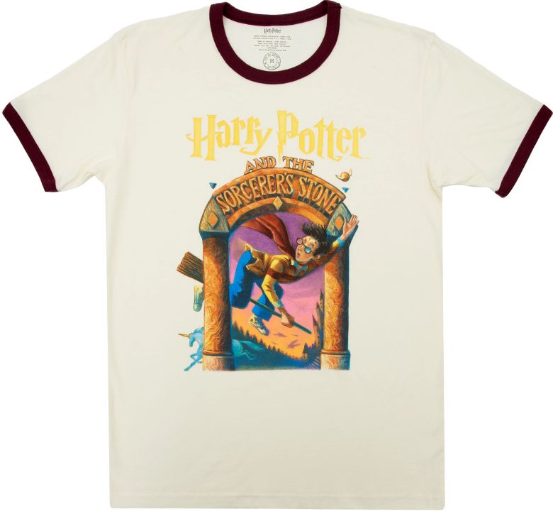 Harry Potter & Sorcerer's Stone Ringer Tee (M)
