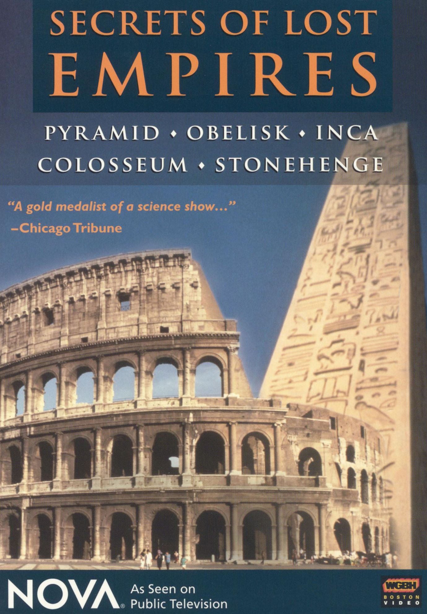 NOVA: Secrets of Lost Empires: Pyramid/Obelisk/Colosseum/Stonehenge/Inca [3 Discs]