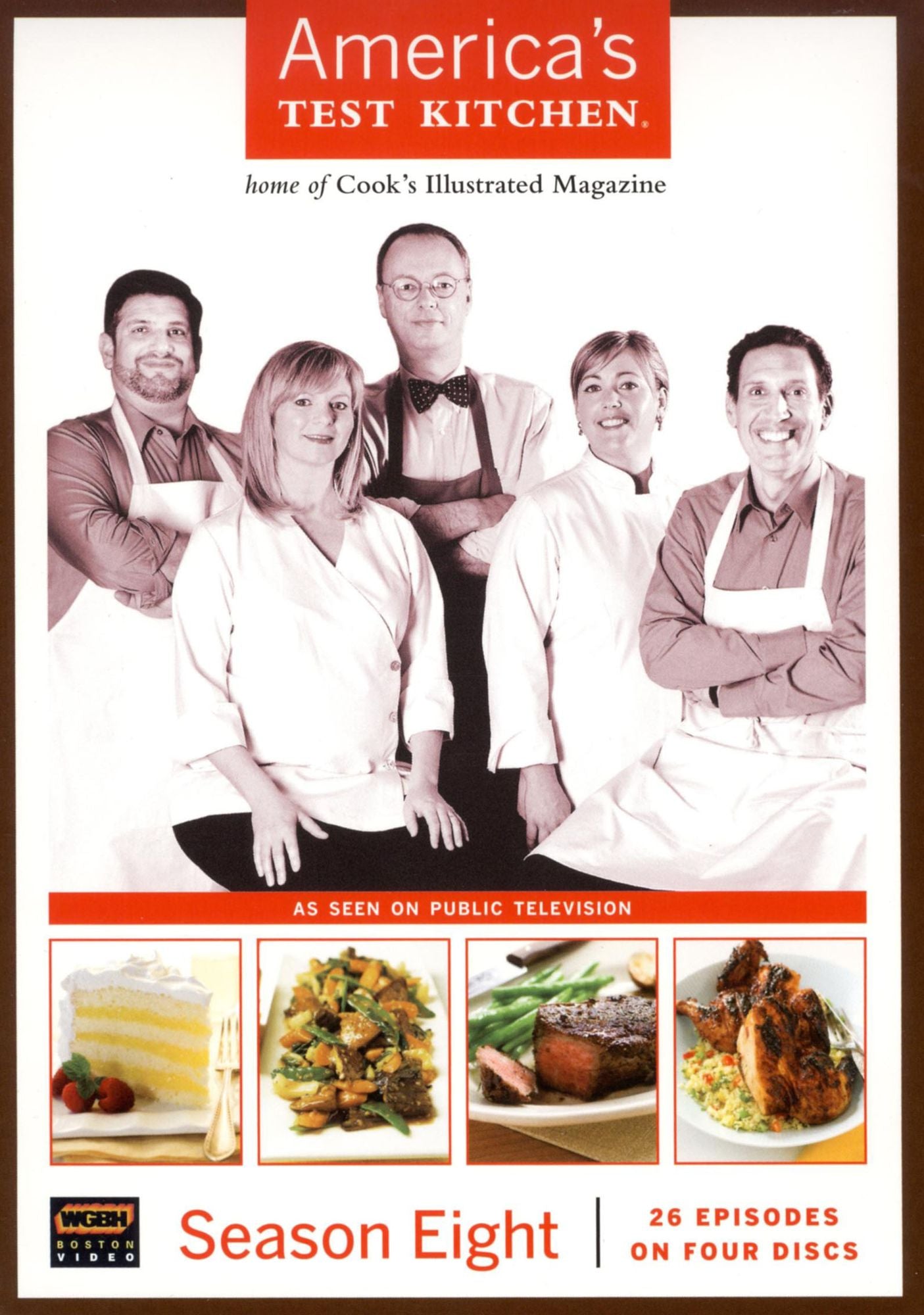 America's Test Kitchen: Season Eight [4 Discs]