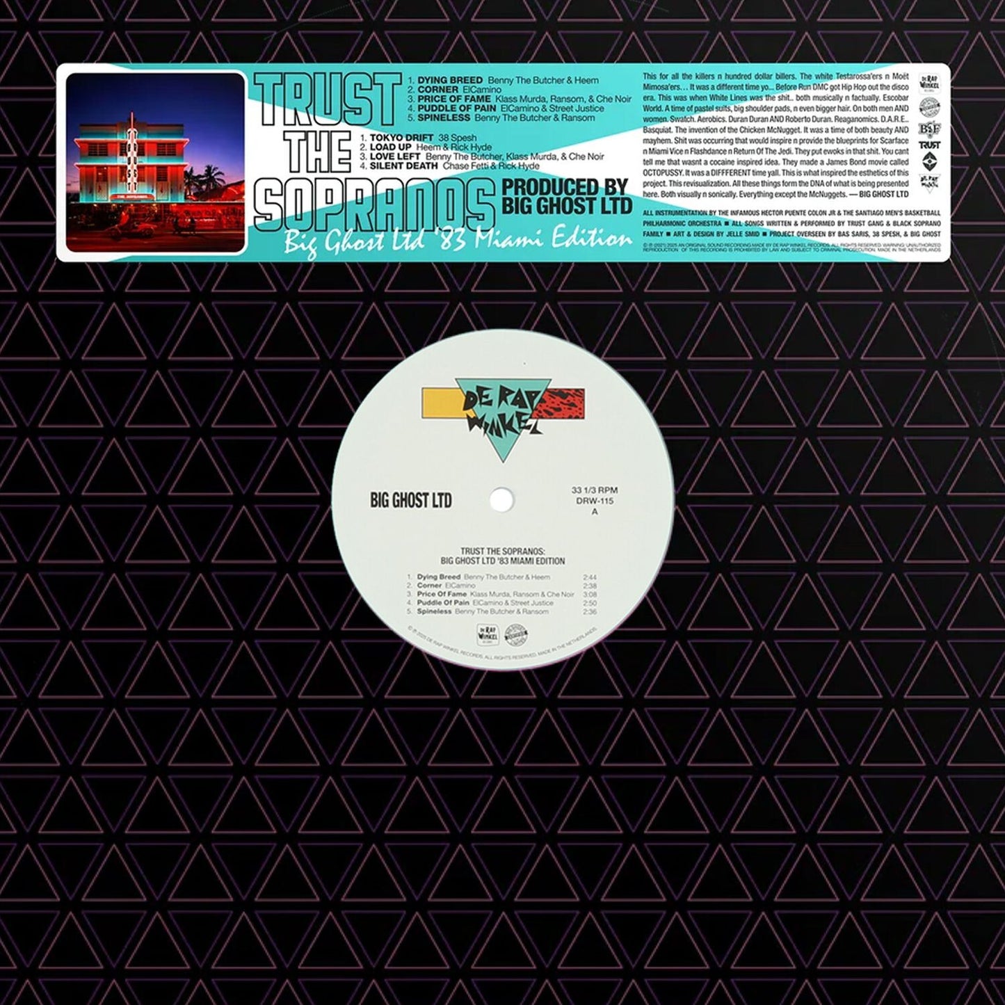 Trust The Sopranos: Big Ghost Ltd '83 Miami (38 Spesh / Benny The Butcher)