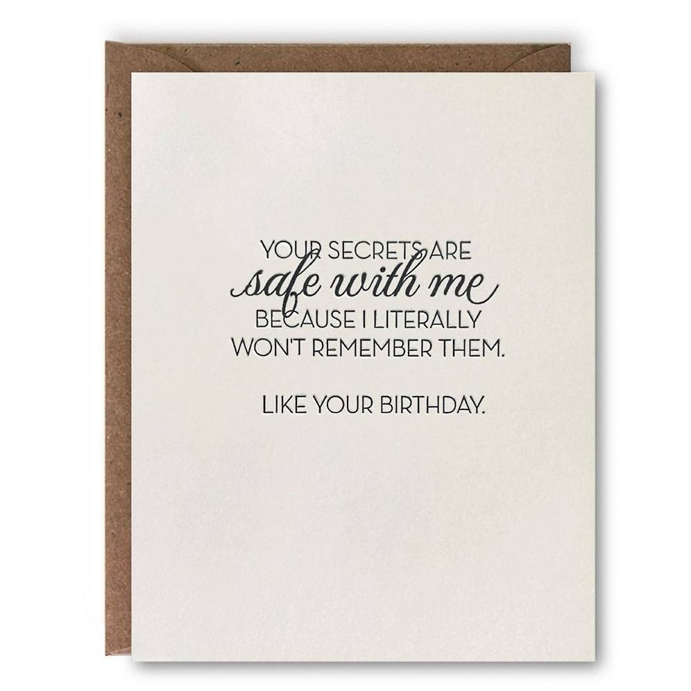 BDAY Secrets Are Safe