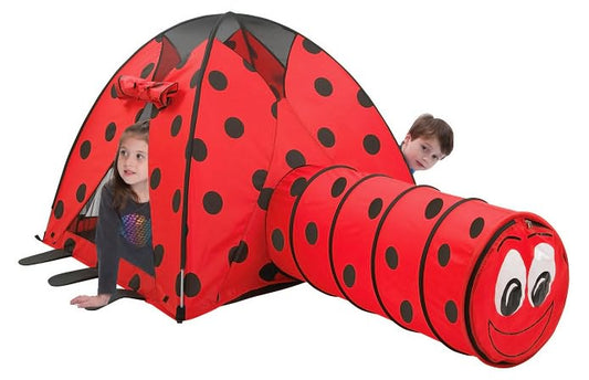 Ladybug Tent & Tunnel Combination