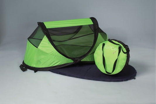 Kidco Peapod Indoor/Outdoor Travel Bed In Lime