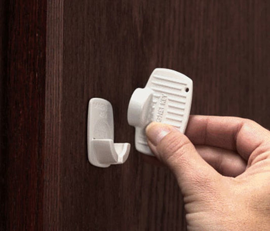 Kidco SecureStick Adhesive Mount Magnet Lock-4 Lock Set