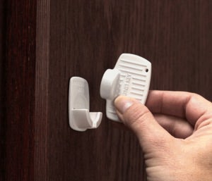 Kidco SecureStick Adhesive Mount Magnet Lock-4 Lock Set