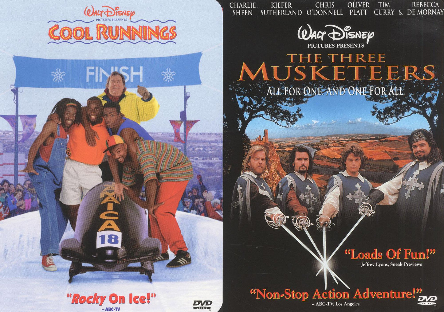 Cool Runnings/The Three Musketeers [2 Discs]