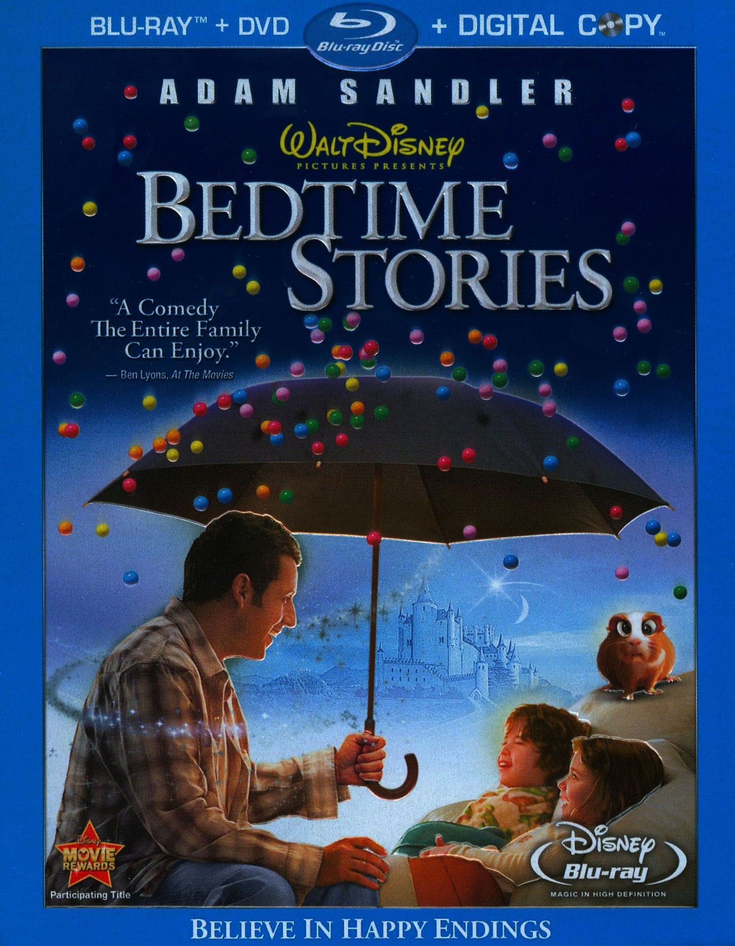 Bedtime Stories [3 Discs] [Includes Digital Copy] [DVD] [Blu-ray]