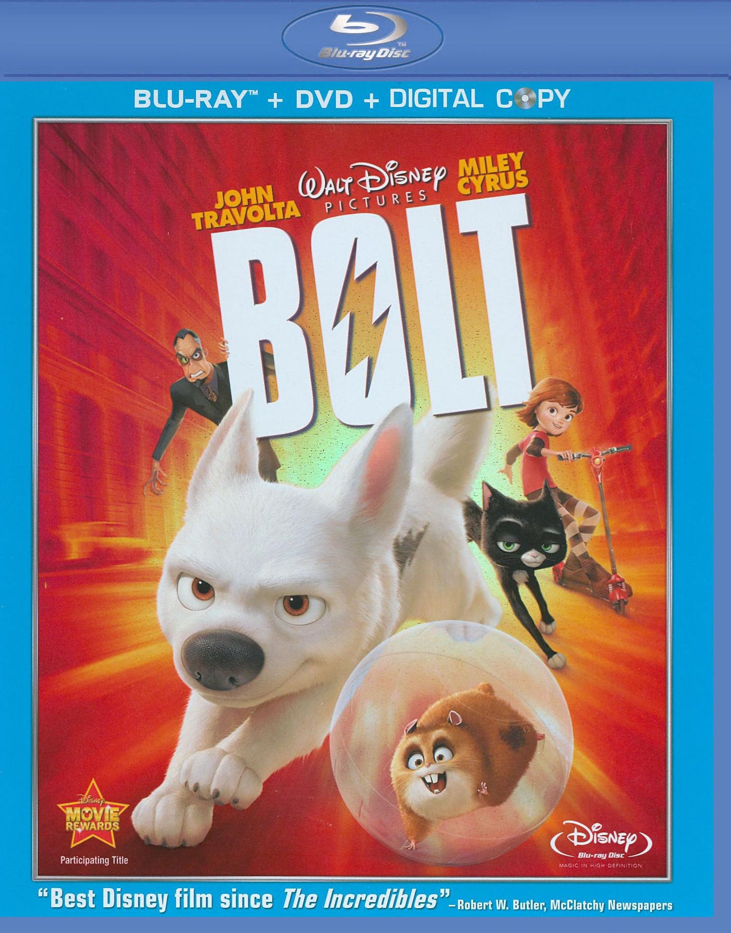 Bolt [3 Discs] [Includes Digital Copy] [Blu-ray/DVD]