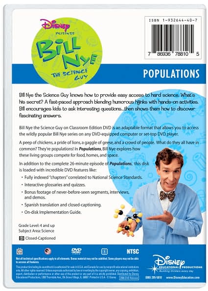 Bill Nye the Science Guy: Populations